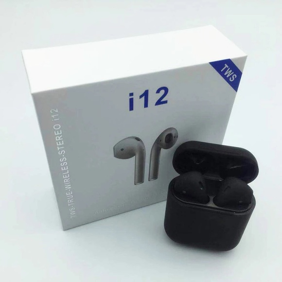 TWS i12 wireless Bluetooth headphones w/touch - Picture 2 of 3